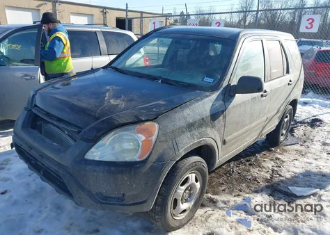 2003 Honda Cr-V Lx из США, поврежденный, VIN JHLRD68463C008552